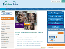 Tablet Screenshot of dialmedicaljobs.com